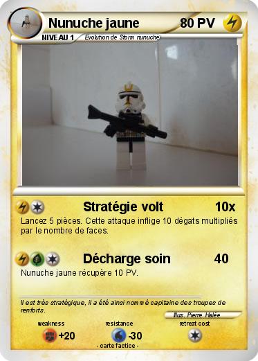Pokemon Nunuche jaune