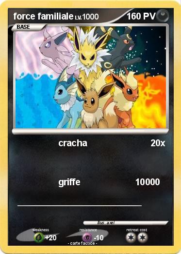 Pokemon force familiale