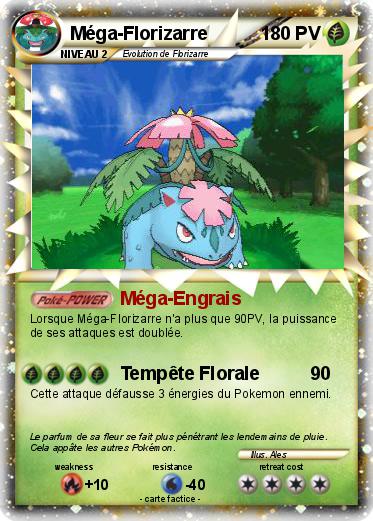 Pokemon Méga-Florizarre