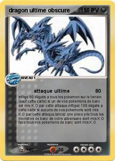 Pokemon dragon ultime obscure