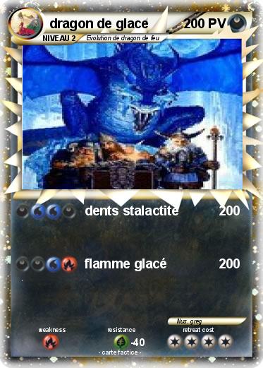 Pokemon dragon de glace