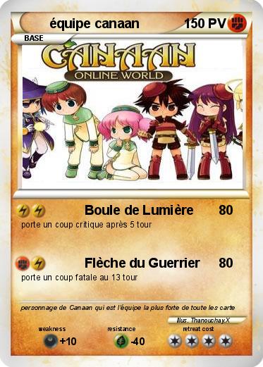 Pokemon équipe canaan
