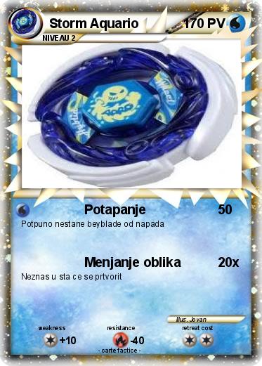 Pokemon Storm Aquario