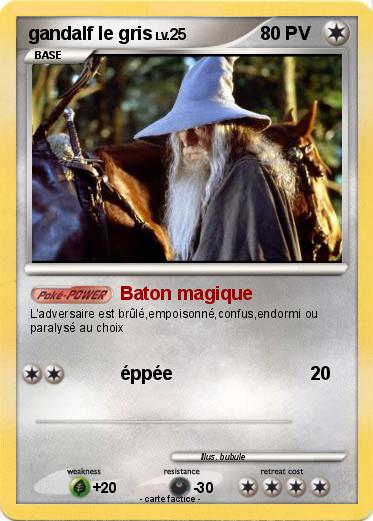 Pokemon gandalf le gris