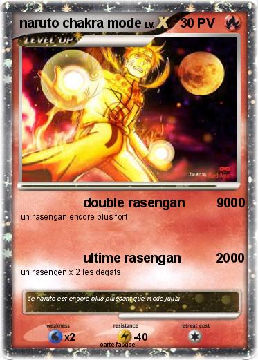 Pokemon naruto chakra mode