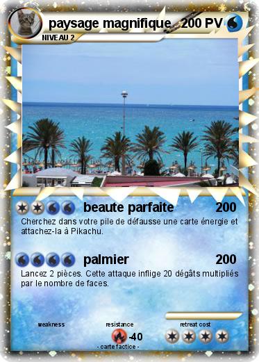 Pokemon paysage magnifique