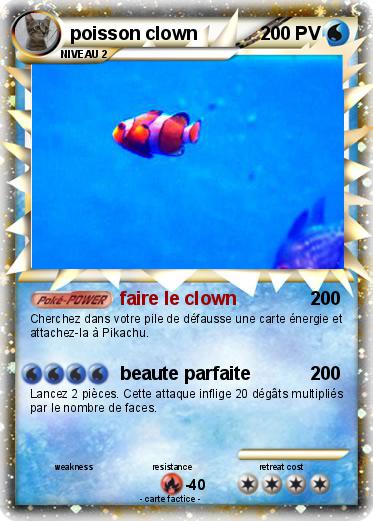 Pokemon poisson clown