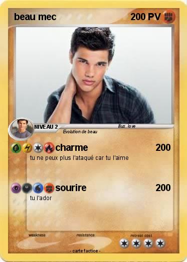 Pokemon beau mec