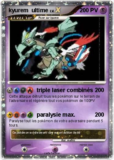 Pokemon kyurem  ultime