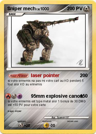 Pokemon Sniper mech