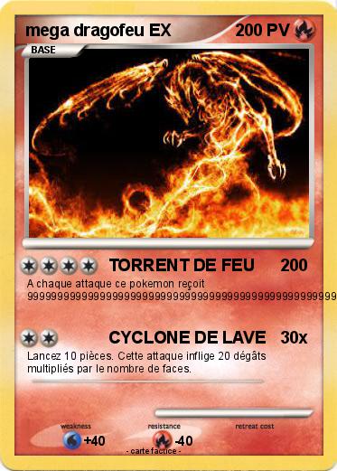 Pokemon mega dragofeu EX