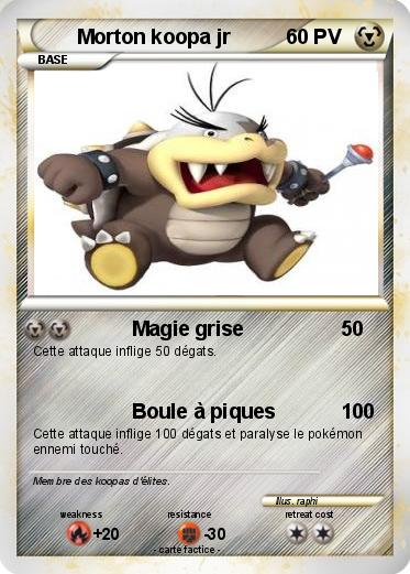 Pokemon Morton koopa jr