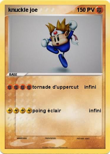 Pokemon knuckle joe