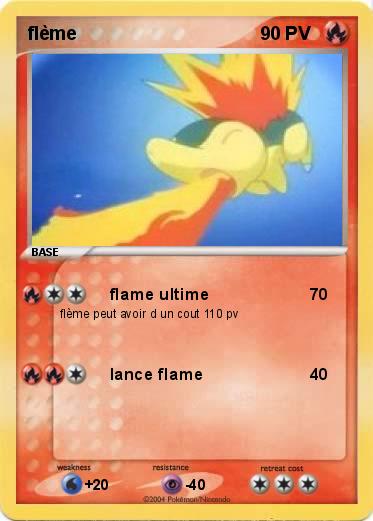 Pokemon flème