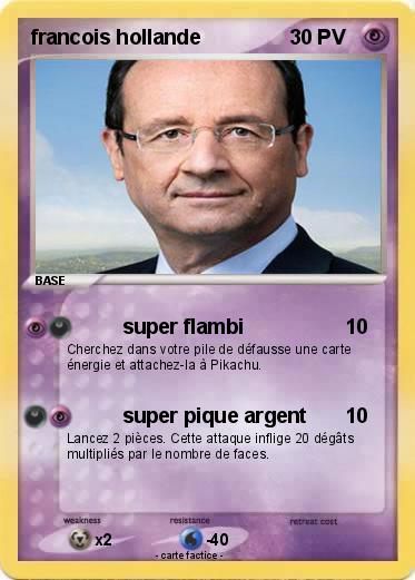 Pokemon francois hollande