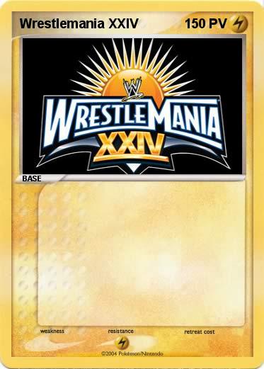 Pokemon Wrestlemania XXIV