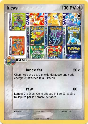 Pokemon lucas