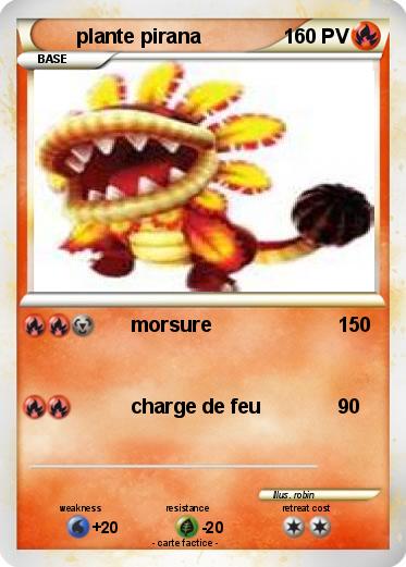 Pokemon plante pirana