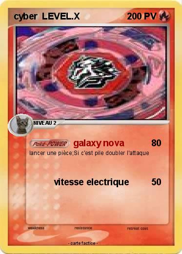 Pokemon cyber  LEVEL.X