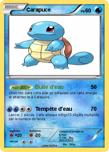 Pokemon Carapuce