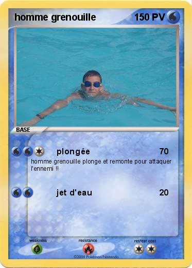 Pokemon homme grenouille