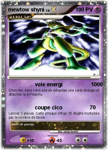 Pokemon mewtow shyni