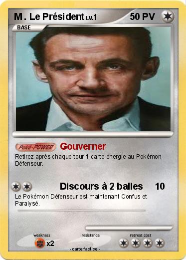 Pokemon M . Le Président