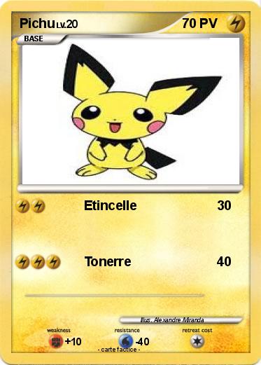 Pokemon Pichu