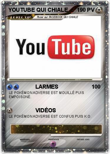 Pokemon YOUTUBE QUI CHIALE                                                  .