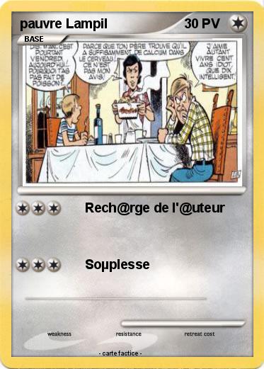 Pokemon pauvre Lampil