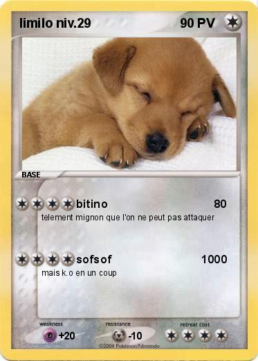 Pokemon limilo niv.29      