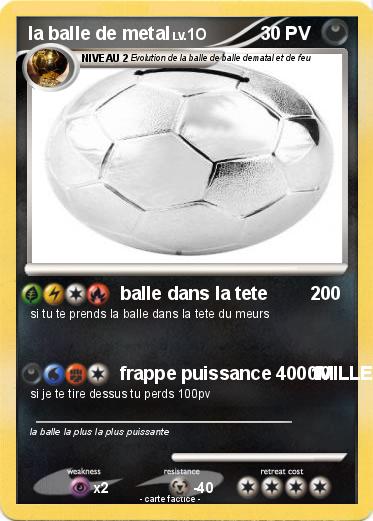 Pokemon la balle de metal
