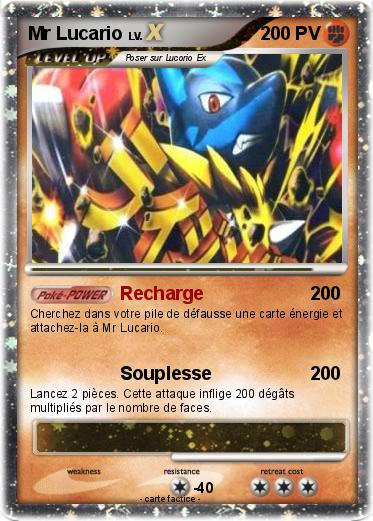 Pokemon Mr Lucario