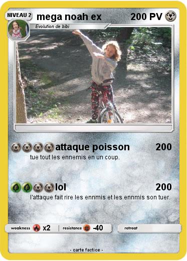 Pokemon mega noah ex