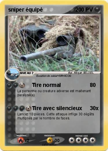 Pokemon sniper équipé