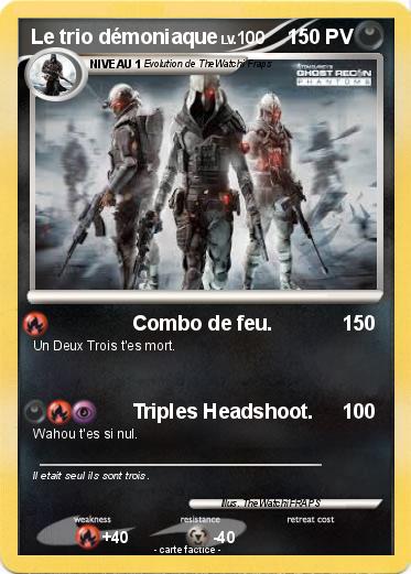 Pokemon Le trio démoniaque