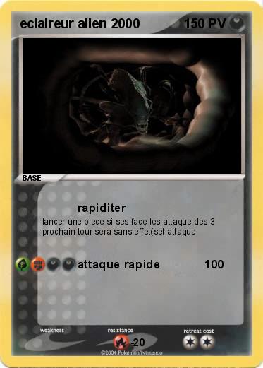 Pokemon eclaireur alien 2000