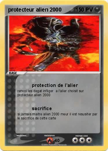 Pokemon protecteur alien 2000