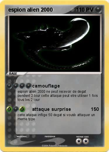 Pokemon espion alien 2000
