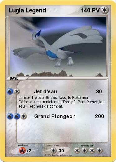 Pokemon Lugia Legend