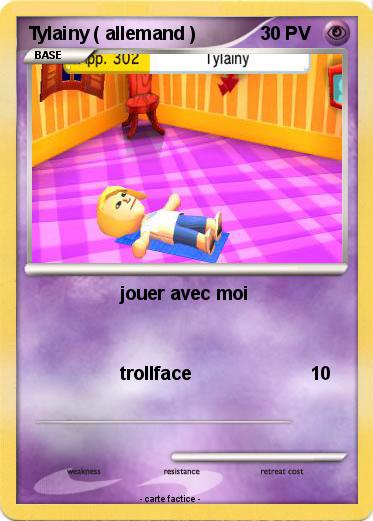 Pokemon Tylainy ( allemand )