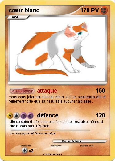 Pokemon cœur blanc