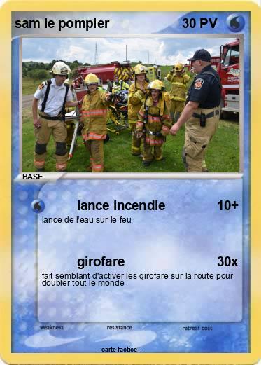 Pokemon sam le pompier
