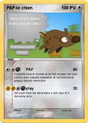 Pokemon PAF-le chien