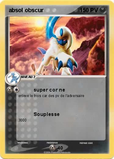Pokemon absol obscur