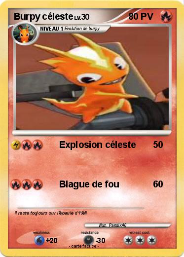 Pokemon Burpy céleste