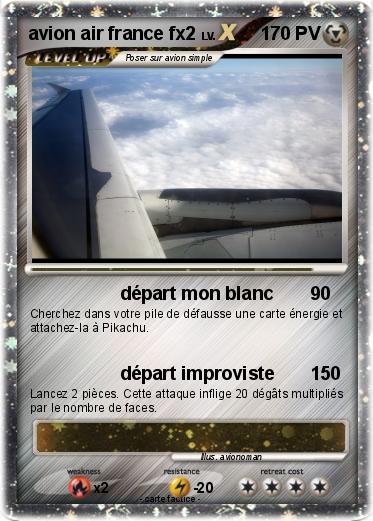 Pokemon avion air france fx2