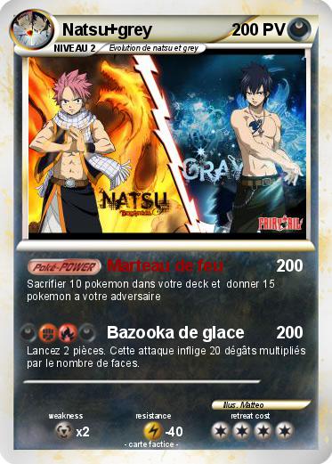Pokemon Natsu+grey