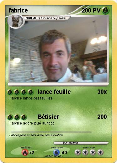 Pokemon fabrice