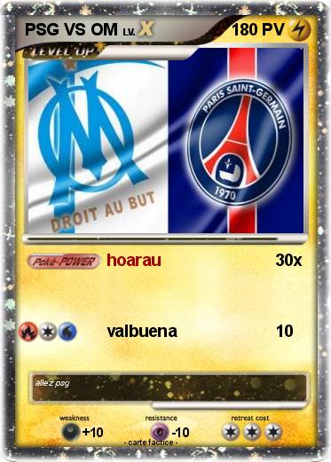 Pokemon PSG VS OM